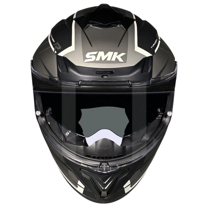 SMK Typhoon Aerot GL.Black Grey White (GL266) Helmet