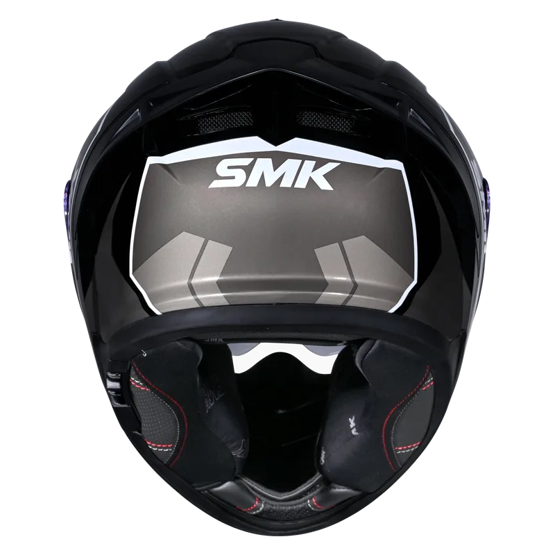SMK Typhoon Aerot GL.Black Grey White (GL266) Helmet