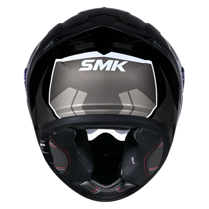 SMK Typhoon Aerot GL.Black Grey White (GL266) Helmet