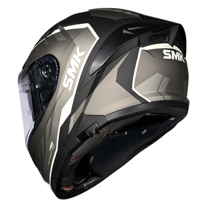 SMK Typhoon Aerot GL.Black Grey White (GL266) Helmet
