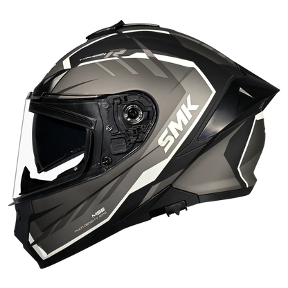 SMK Typhoon Aerot GL.Black Grey White (GL266) Helmet