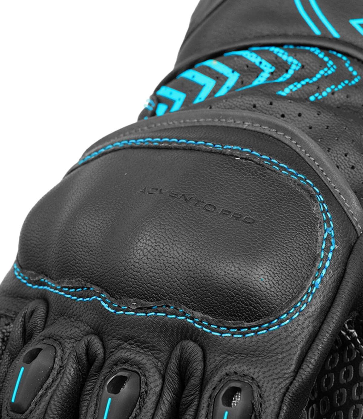 Rynox Advento Pro Black Blue Gloves - AH Helmets