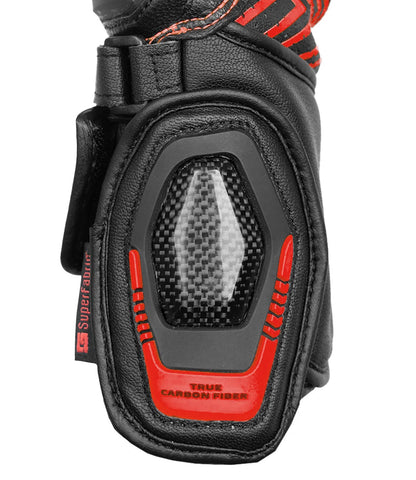 Rynox Advento Pro Black Red Gloves