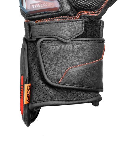 Rynox Advento Pro Black Red Gloves