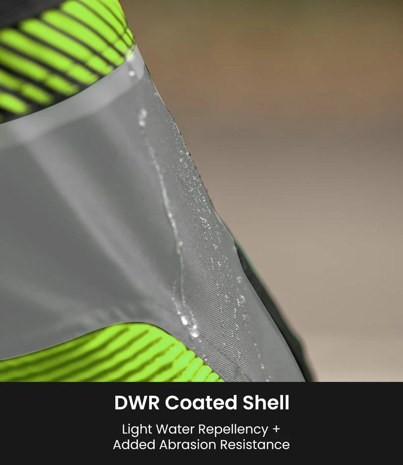 RYNOX APEX EVO CE CERTIFIED CLASS AA JACKET (BLACK-HI-VIZ) - AH Helmets