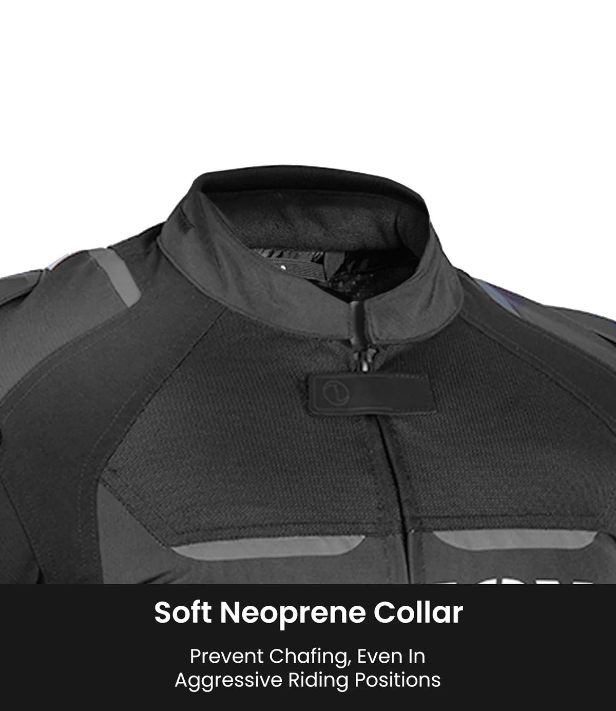 RYNOX APEX EVO CE CERTIFIED CLASS AA JACKET (BLACK-WHITE) - AH Helmets