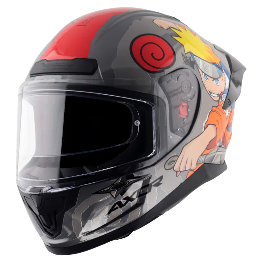 Axor Saber Naruto Gloss Orange Helmet