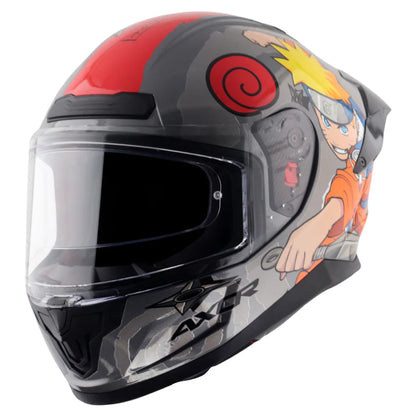Axor Saber Naruto Gloss Orange Helmet