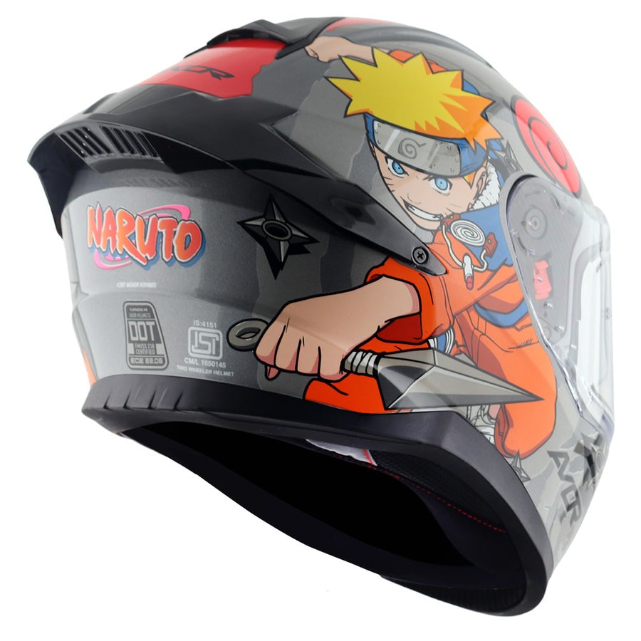 Axor Saber Naruto Gloss Orange Helmet