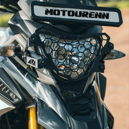 MOTOURENN BMW 310 GS HEADLIGHT GRILL (HONEYCOMB) - AH Helmets