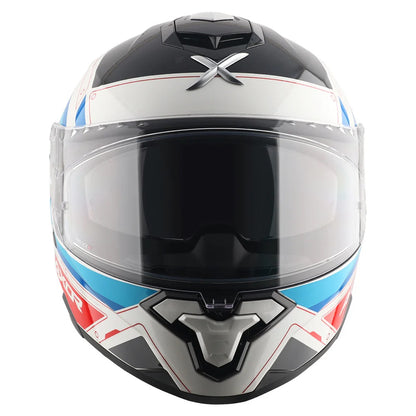 AXOR BRUTALE RYDEN DUAL SPOILER WHITE-RED HELMET
