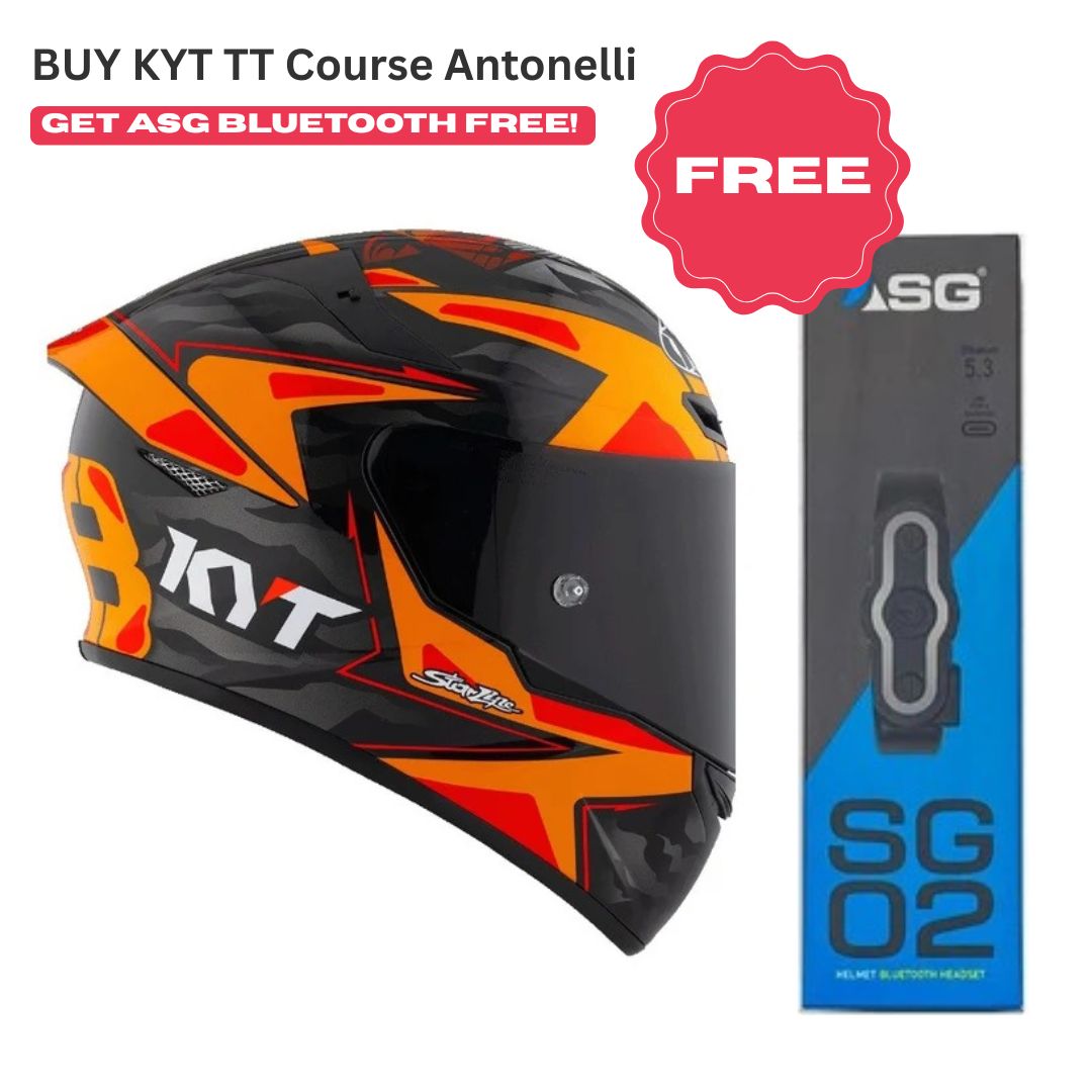 KYT TT Course Antonelli 2022 Replica Helmet