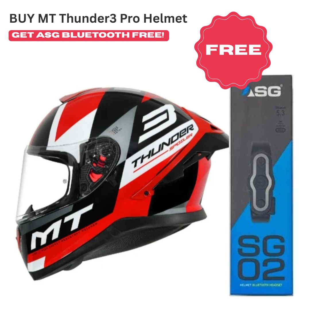 MT Thunder 3 SV Pro Calipso Gloss Red Helmet