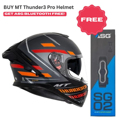 MT Thunder3 Pro Damer Matt Black Red Helmet