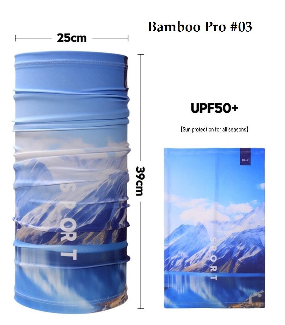 ICE Cool Bamboo Pro Head Scarf UPF50+(9 in 1)