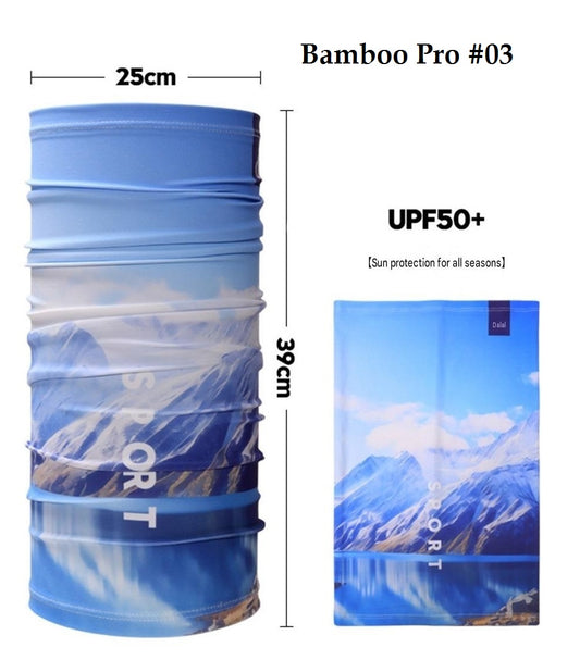 ICE Cool Bamboo Pro Head Scarf UPF50+(9 in 1)