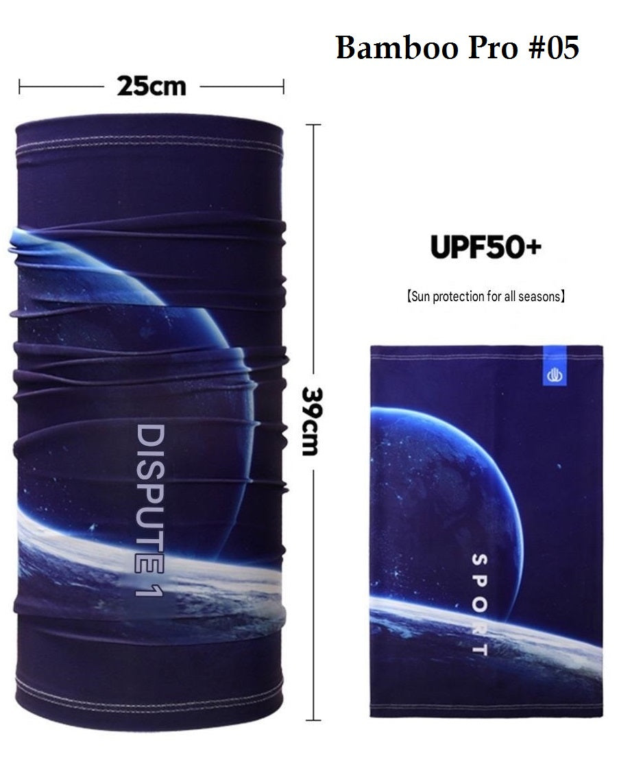 ICE Cool Bamboo Pro Head Scarf UPF50+(9 in 1)