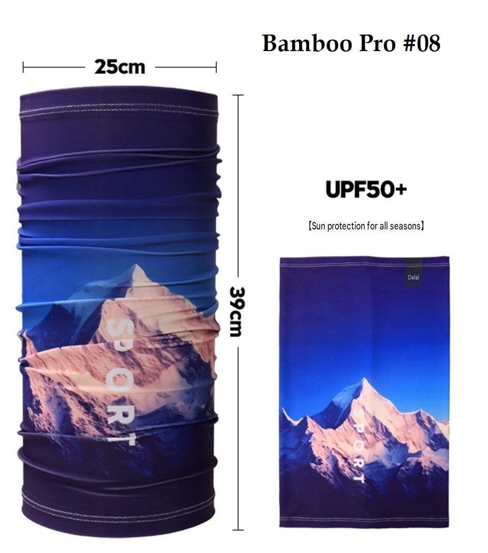 ICE Cool Bamboo Pro Head Scarf UPF50+(9 in 1)