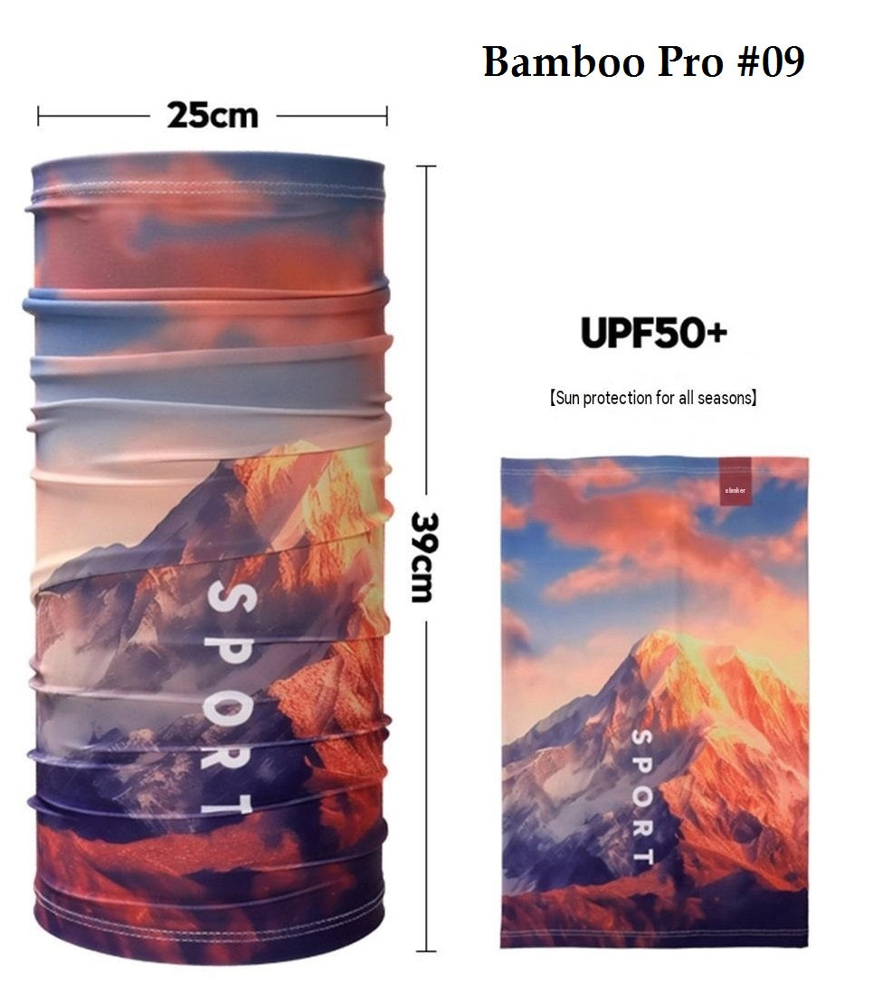 ICE Cool Bamboo Pro Head Scarf UPF50+(9 in 1)