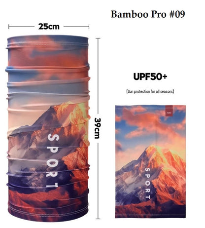 ICE Cool Bamboo Pro Head Scarf UPF50+(9 in 1)