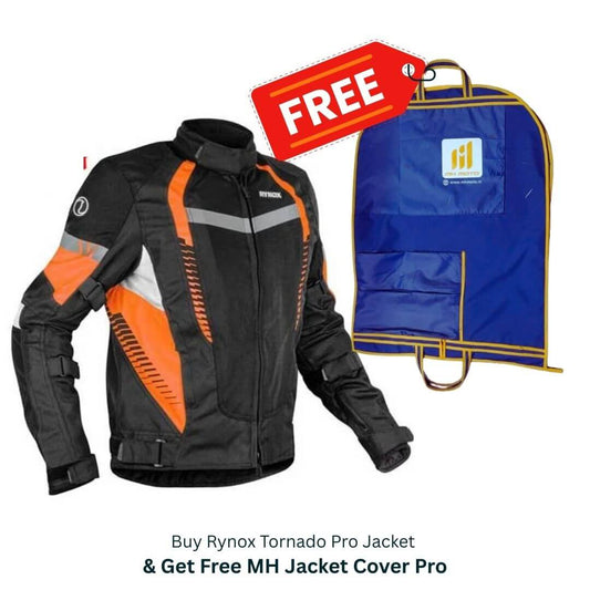 Rynox Tornado Pro 4 Jacket ( Black Orange )