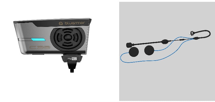 BLUARMOUR C30 BLUETOOTH INTERCOME - AH Helmets