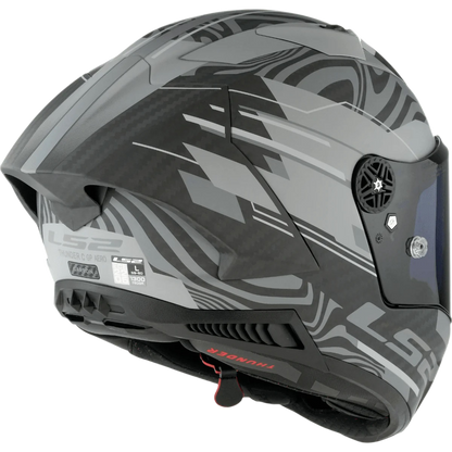 LS2 FF805 Thunder C GP Aero Polar Gloss Black Grey Helmet-06