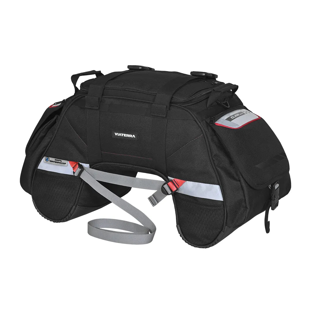 Viaterra claw mini - 100% waterproof motorcycle Black tailbag (Universal)