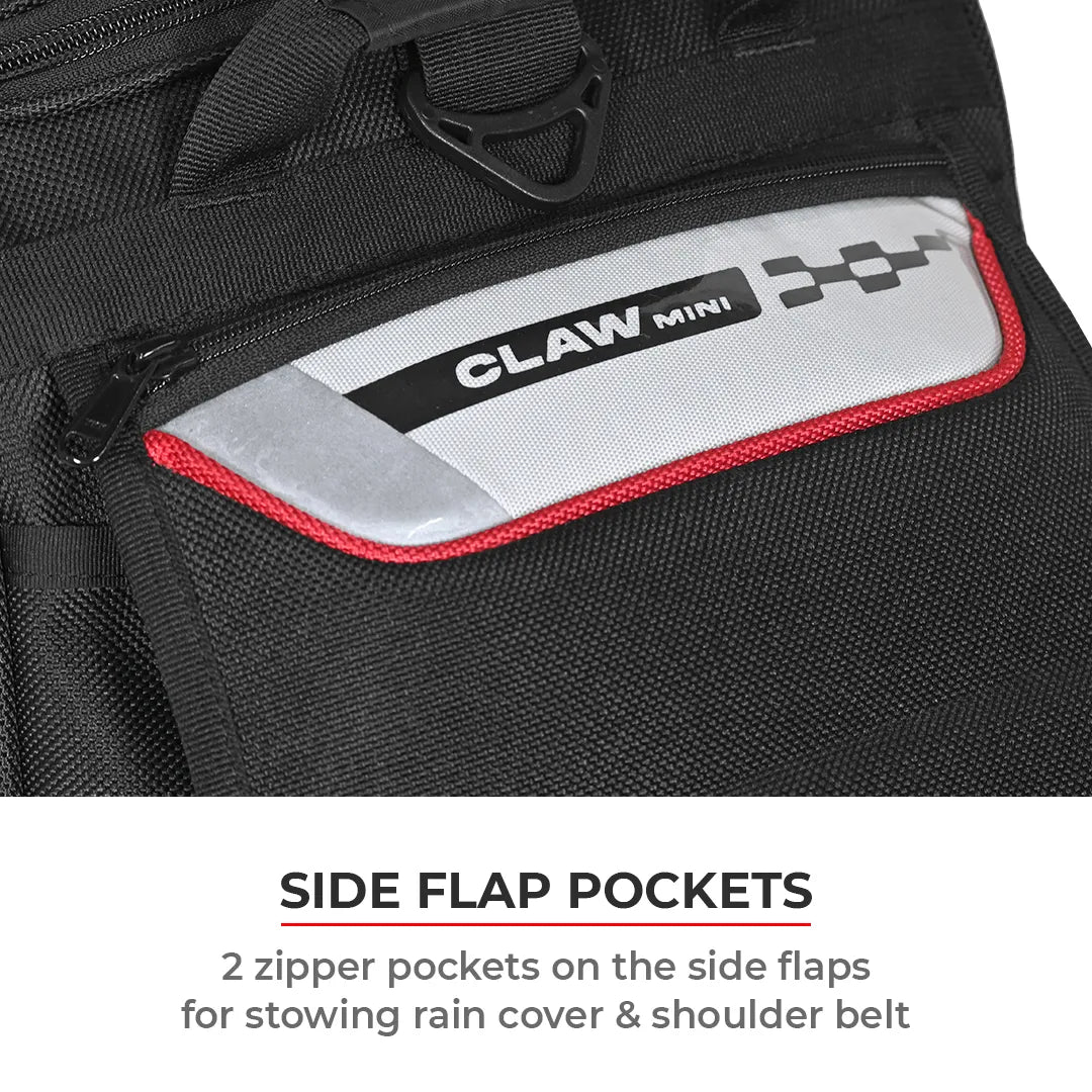 Viaterra claw mini - 100% waterproof motorcycle Black tailbag (Universal)