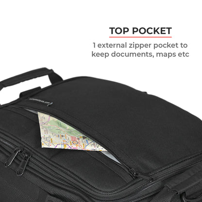 Viaterra claw mini - 100% waterproof motorcycle Black tailbag (Universal)