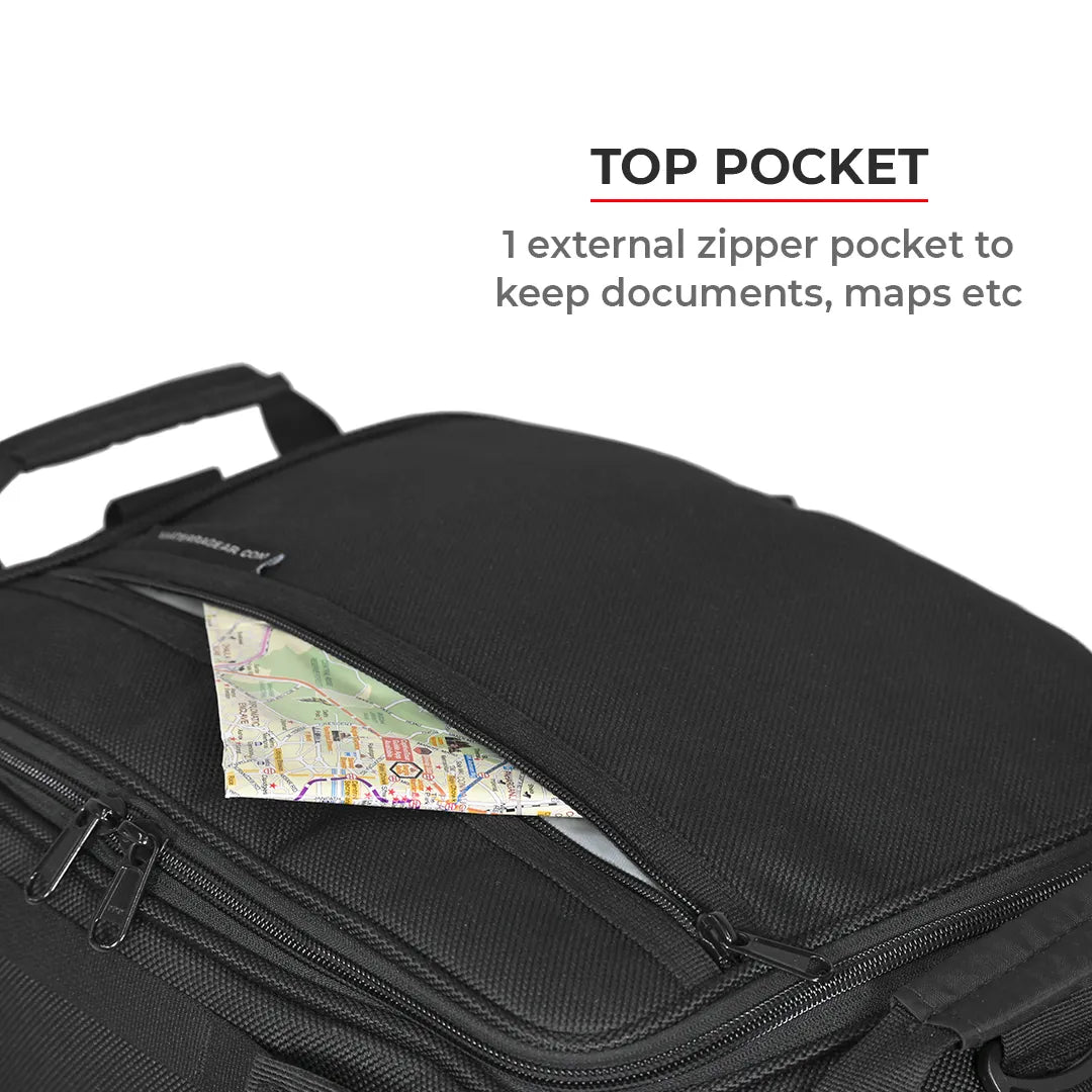 Viaterra claw mini - 100% waterproof motorcycle Black tailbag (Universal)