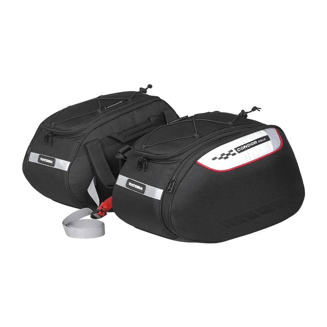 ViaTerra Condor Solo 100% Waterproof Saddlebags - AH Helmets