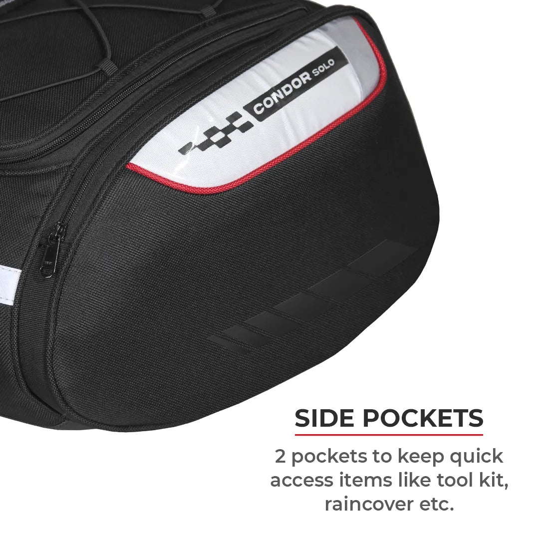 ViaTerra Condor Solo 100% Waterproof Saddlebags - AH Helmets