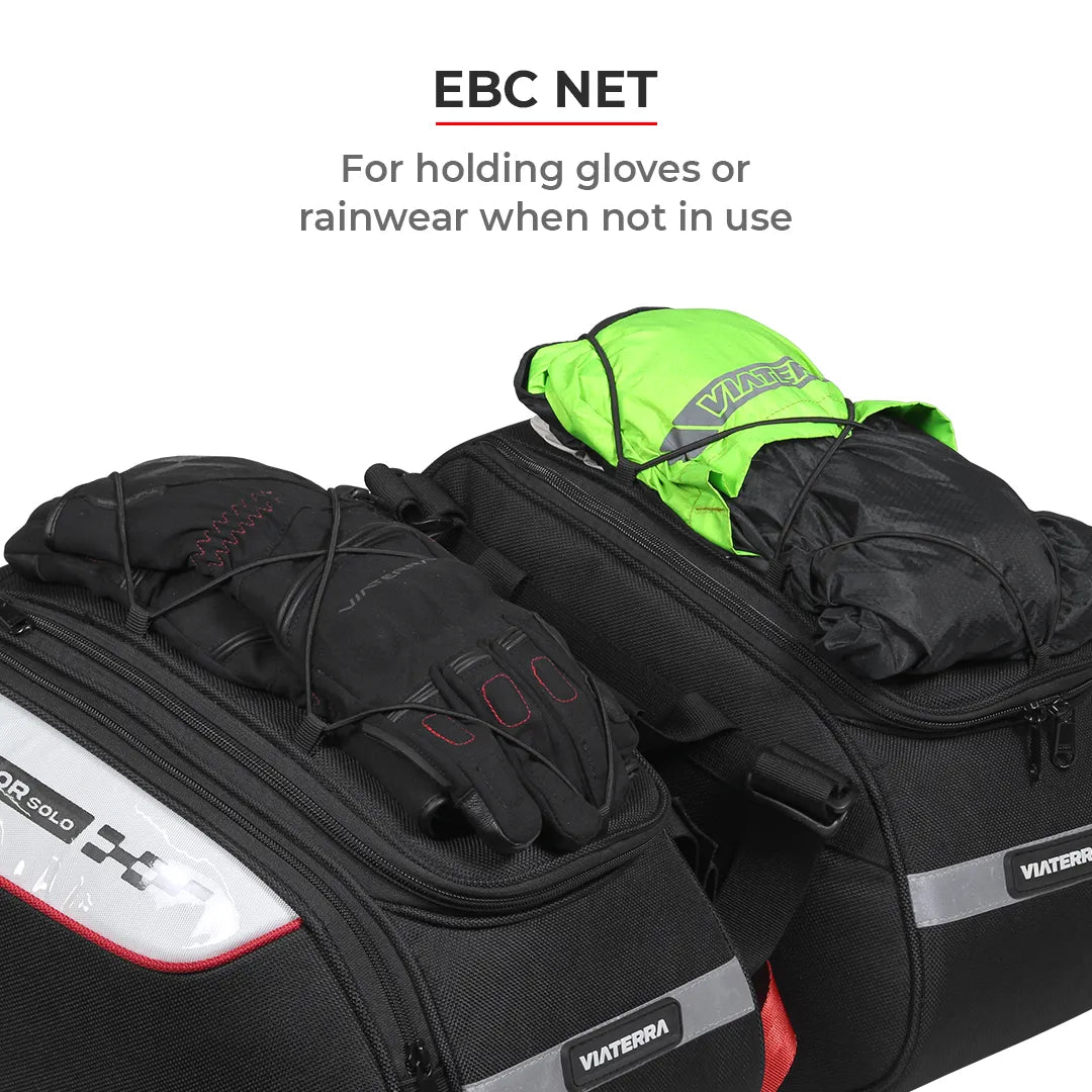ViaTerra Condor Solo 100% Waterproof Saddlebags - AH Helmets