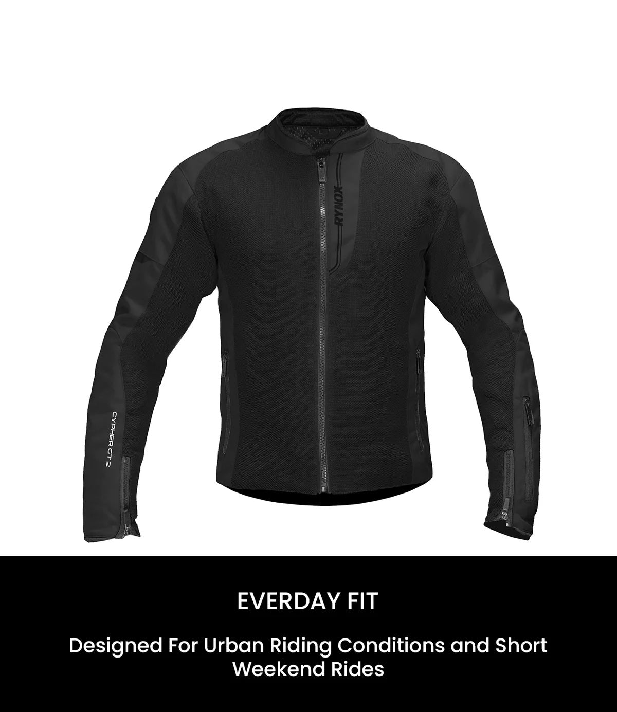 Rynox CYPHER GT 2 JACKET (Black)