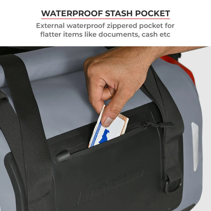 Viaterra Drybag -100% Waterproof Motorcycle Tailbag (Universal) - AH Helmets