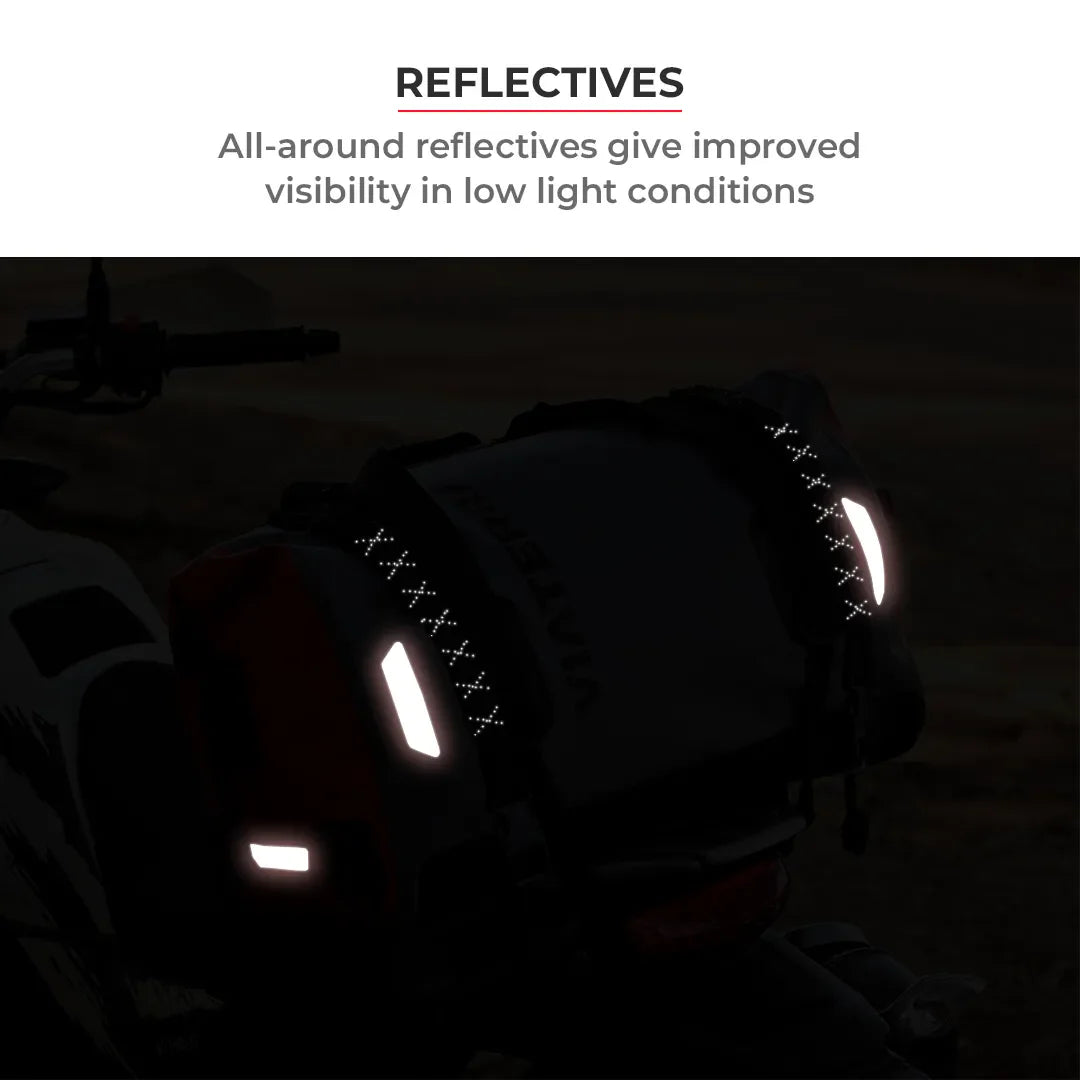 Viaterra Drybag -100% Waterproof Motorcycle Tailbag (Universal) - AH Helmets