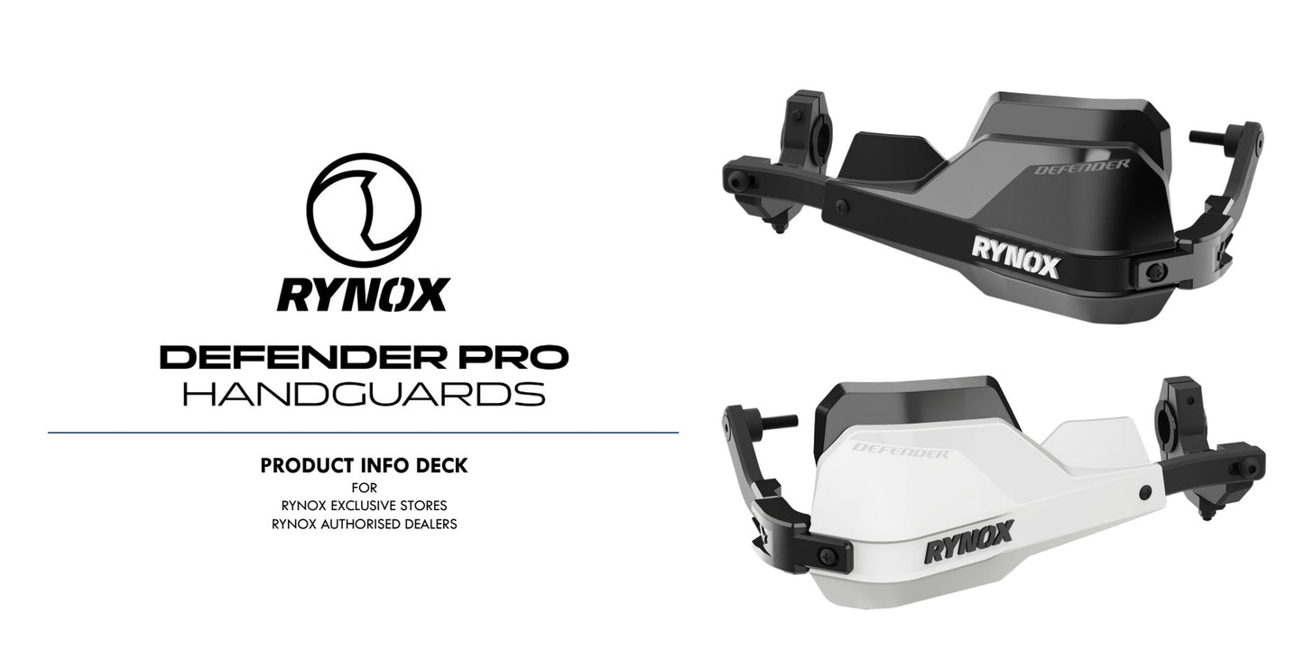 RYNOX DEFENDER PRO HANDGUARDS - AH Helmets