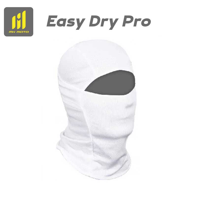 MH Moto Easy Dry Pro White Balaclava