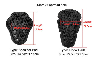 MH Moto EVA KNEE & ELBOW INSERTS-CE APPROVED