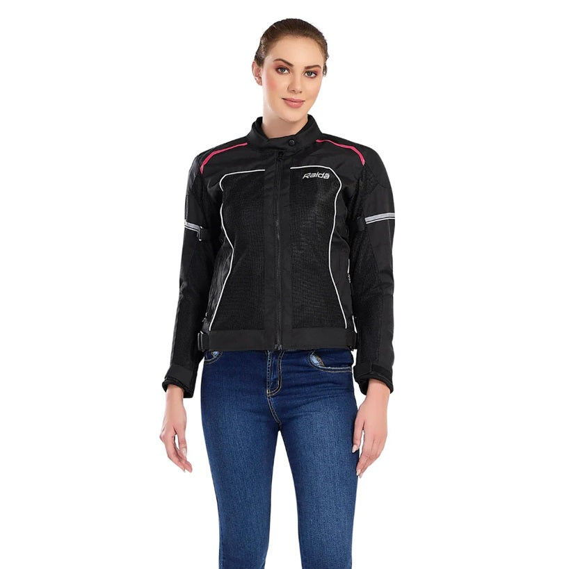 Raida Empress Women’s Riding Jacket Pink - AH Helmets