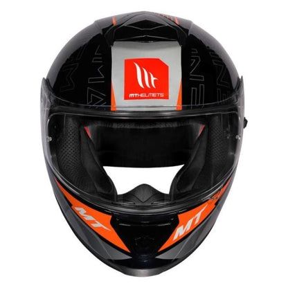 MT Thunder3 Pro Enigma Gloss Orange Helmet