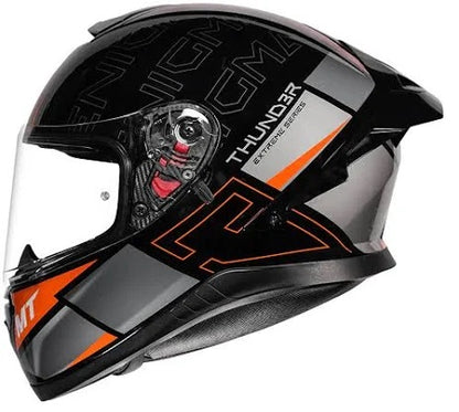 MT Thunder3 Pro Enigma Gloss Orange Helmet