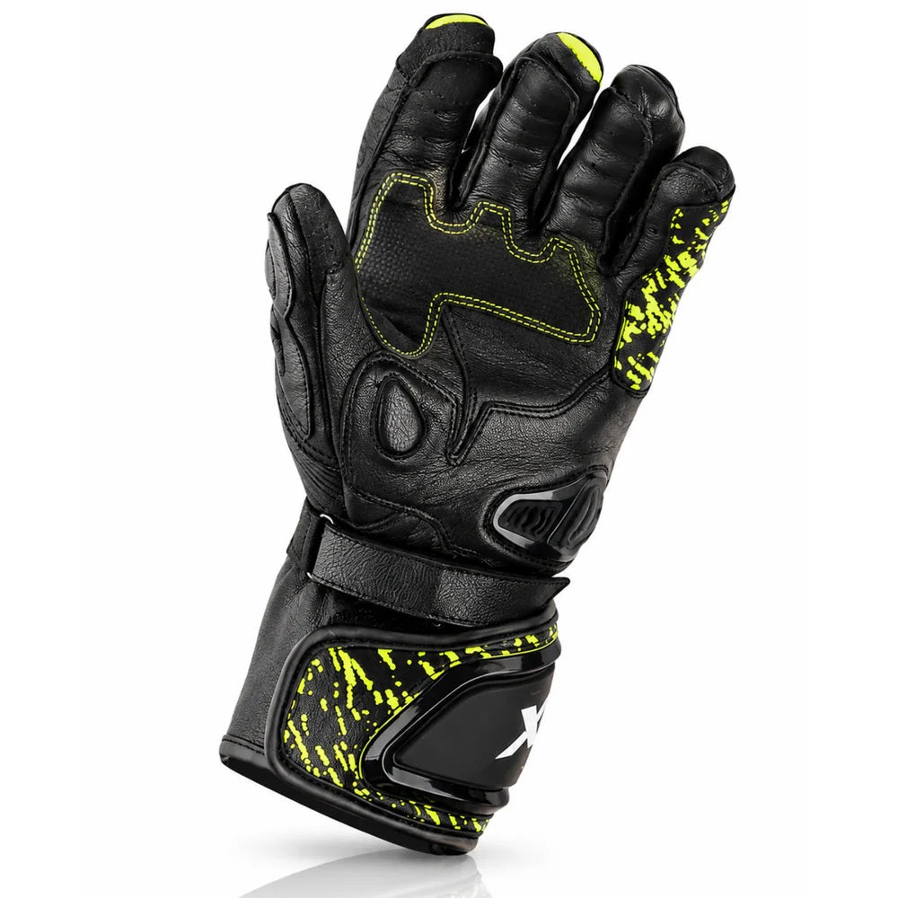 AXOR ENZO GLOVES- BLACK NEON YELLOW