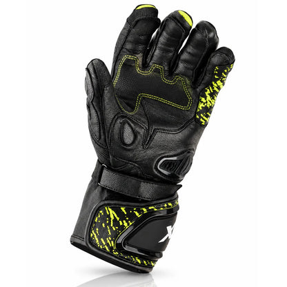 AXOR ENZO GLOVES- BLACK NEON YELLOW