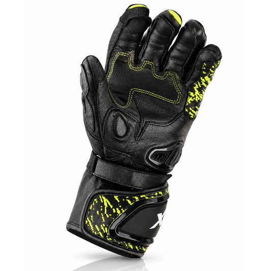 AXOR ENZO GLOVES- BLACK NEON YELLOW