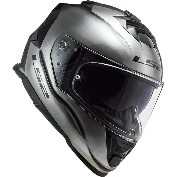 LS2 FF800 Storm II Jeans Titanium Gloss Helmet-06(D-RING)