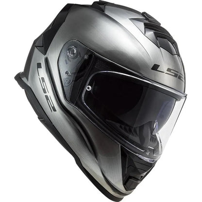LS2 FF800 Storm II Jeans Titanium Gloss Helmet-06(D-RING)