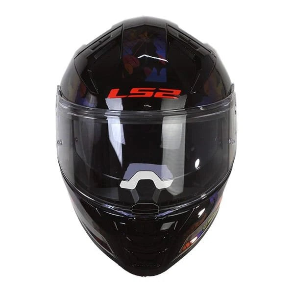 LS2 FF811 VECTOR II Kamo Black Blue Gloss Helmet-06