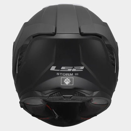 LS2 FF818 STORM III SOLID MATT BLACK (ECE 22.06)
